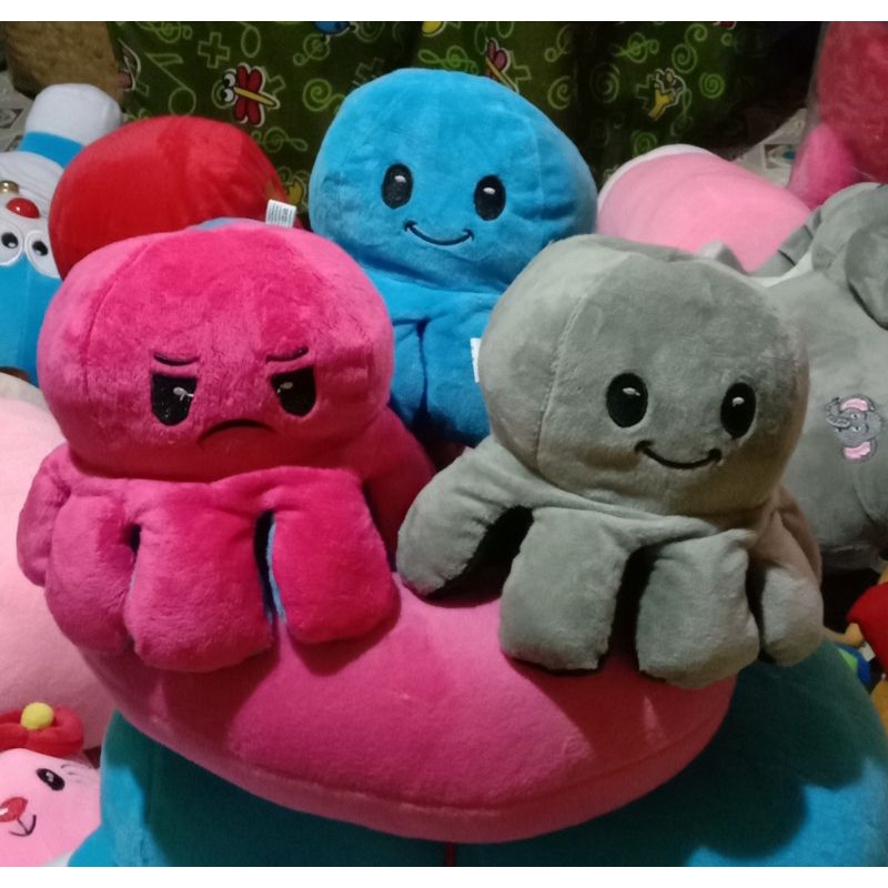 boneka gurita boneka cumi cumi boneka ubur ubur bolak balik
