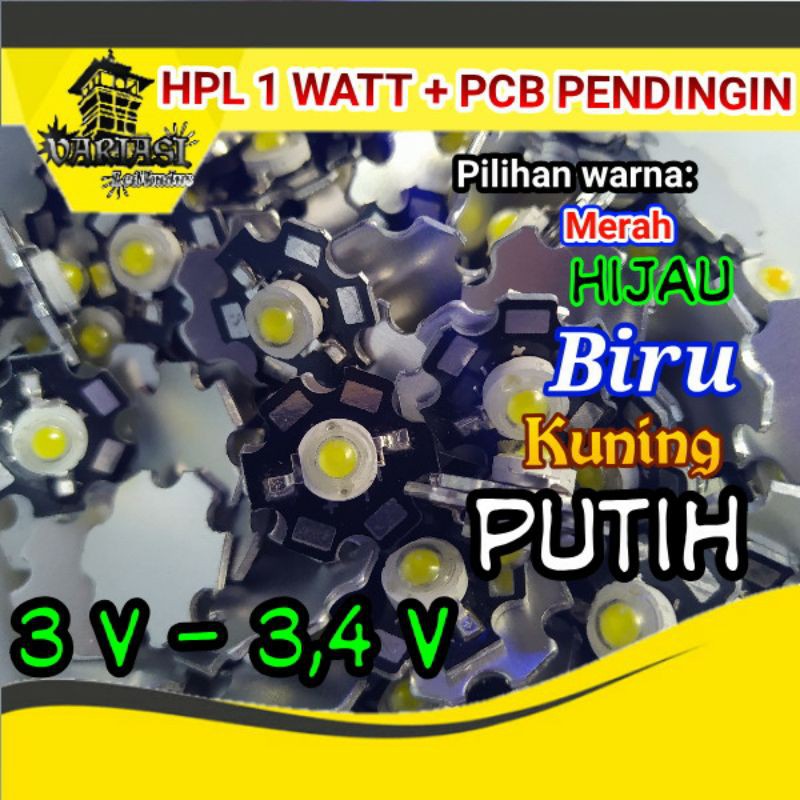 LAMPU LED HPL 1 WATT