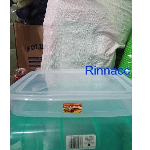 #ORI# Food Box 2000ml Plastik / Kotak Makan 2L / Tempat Donat / Container ,.