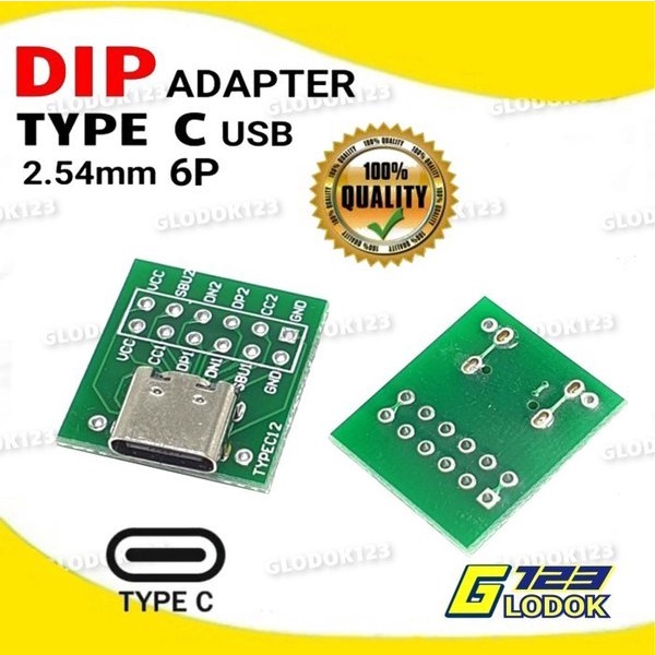 DIP Adapter USB Micro Mini Female Male Converter PCB 2.54mm Type A B C.