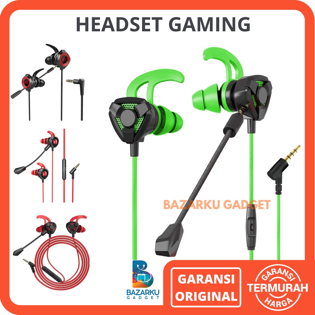 Headset Gaming G9 S18 S16 Hedset Gaming Hedset Game Headset Gamer Earphone Gaming Murah Headset Gami