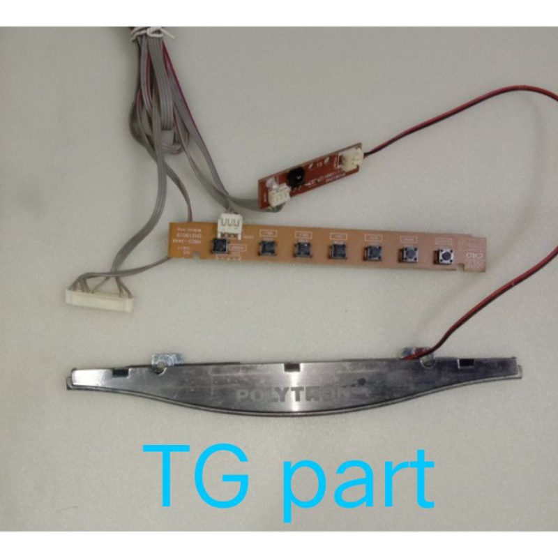 IR sensor + tombol TV Polytron PLD 32D710