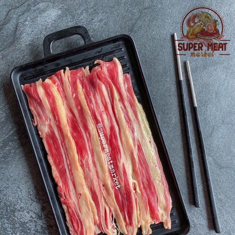 

1kg Navel Brisket Beef Slice AUS