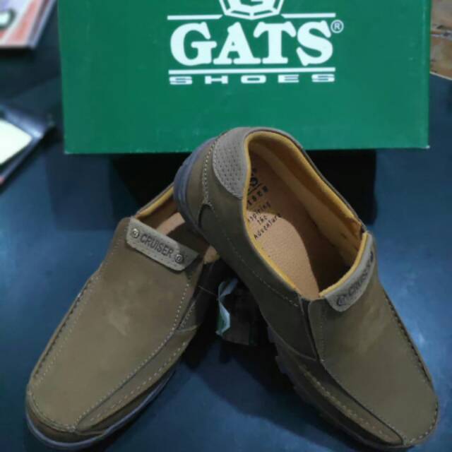 Sepatu Kulit Pria Merk Gats