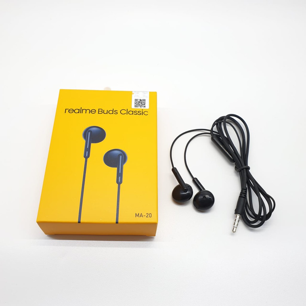 Handsfree / Headset / Earphone HF REALME ORIGINAL MA10 MA20 R50 SUPERBASS SUARA PATEN KALI