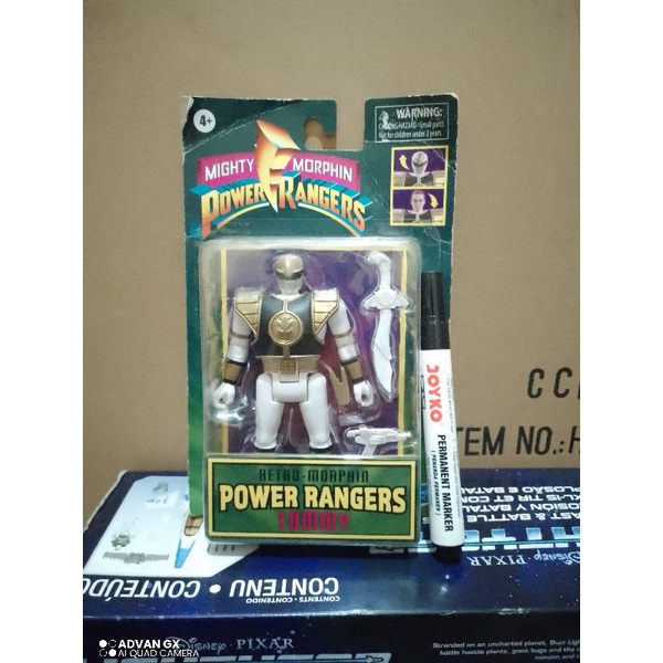 Jual figure retro power rangers Tommy putih ori hasbro | Shopee Indonesia