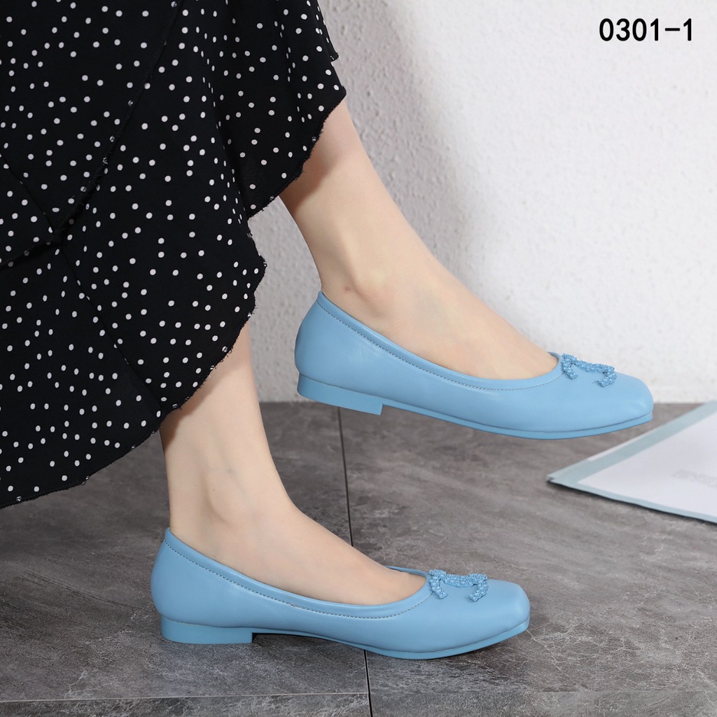 Ch Pastel Logo CC Ballet Pumps 0301-1