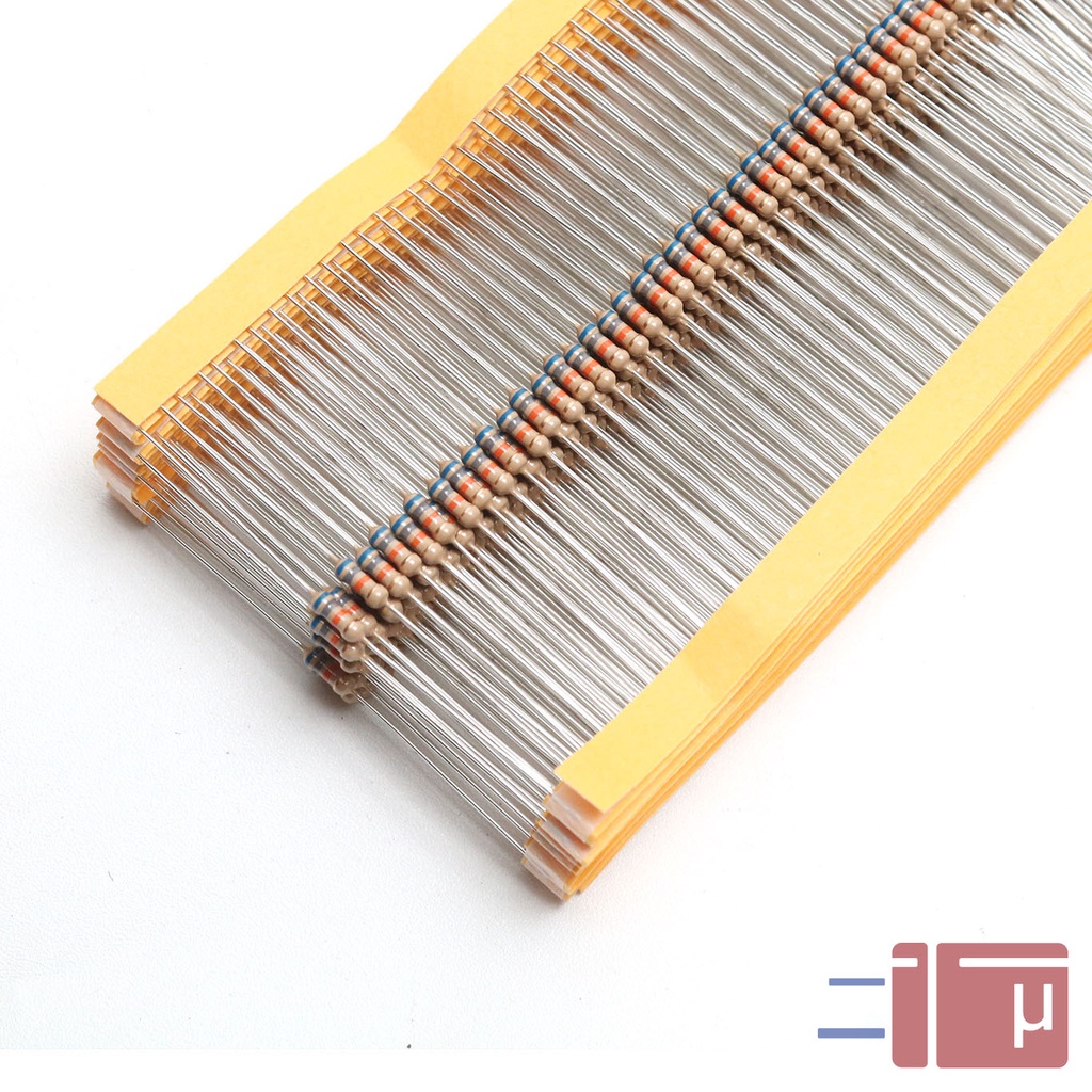 x10 Resistor 68K 1/4W Karbon 5% Taiwan Kaki Tembaga