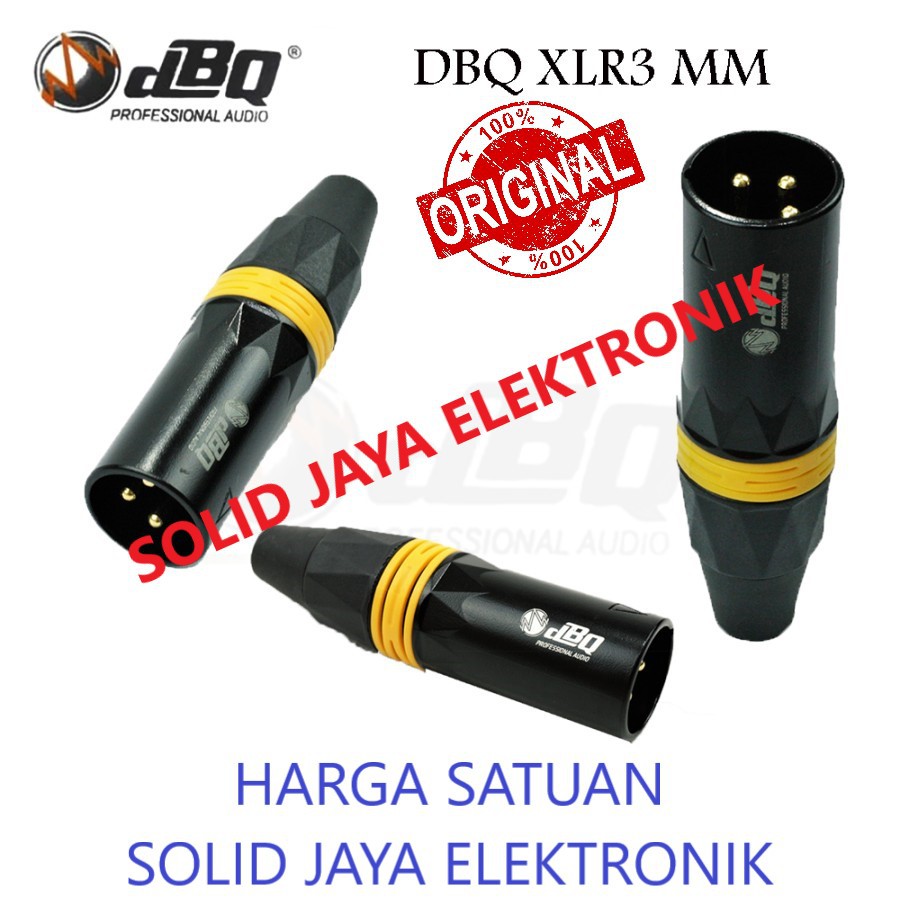 JACK CANON XLR MALE COWO JAK JEK JECK MIC CANON MIXER AUDIO LAKI COWOK AUDIO DBQ ASLI ORIGINAL