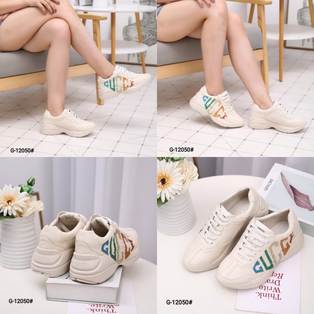 Sepatu batam  GUCCI Sneakers Women’s Rhyton Glitter G-12050#
