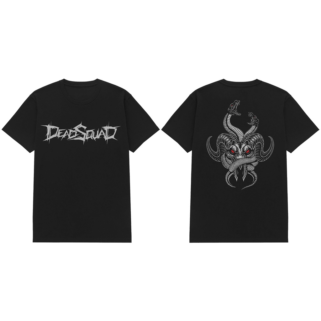 KAOS PRIA DISTRO BAND DEADSQUAD MUSIK DEATH METAL INDONESIA PASUKAN MATI