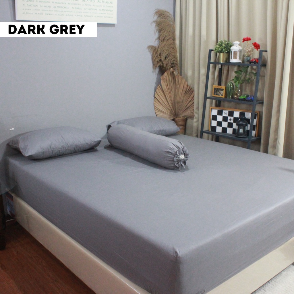 SPREI POLOS KATUN Original 100% STAR & PANCA Uk 90x200 100x200 120x200 160x200 180x200