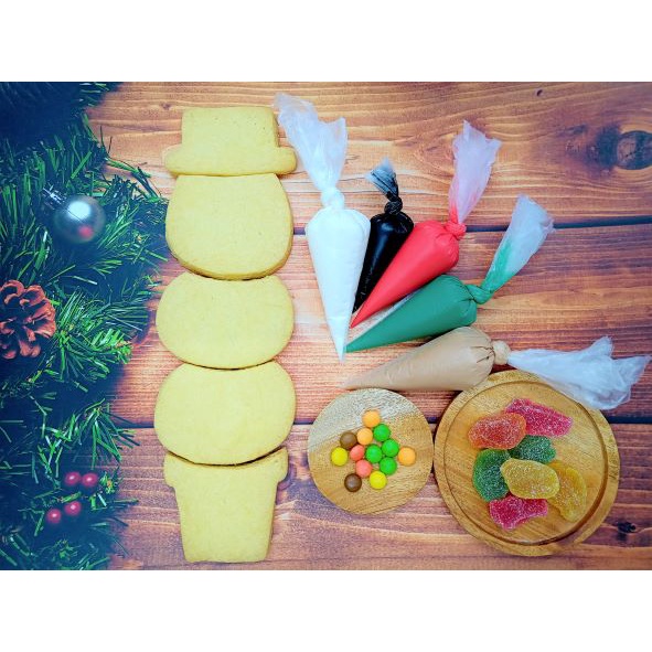 

DIY KIT CHRISTMAS / DIY Snowman Cookies / Cookies DIY Natal