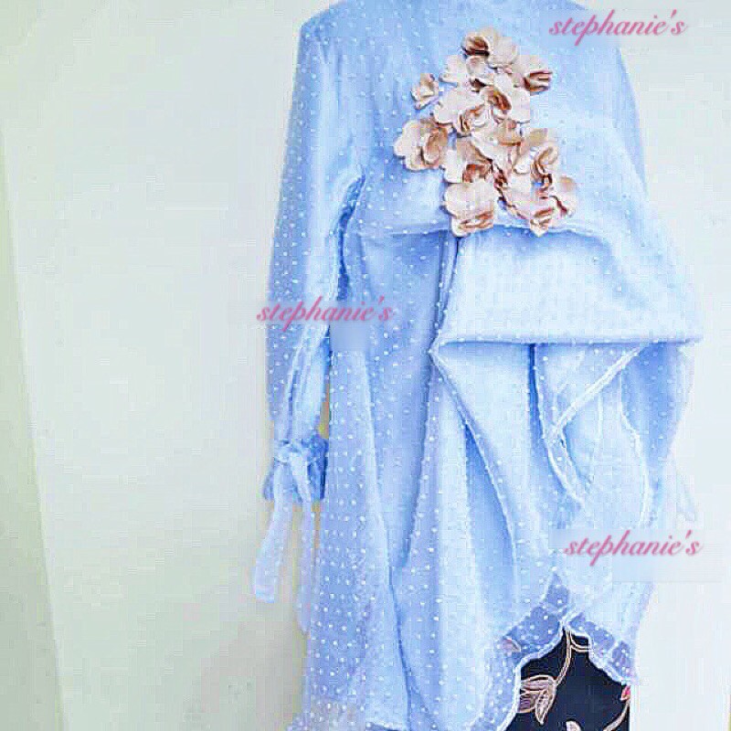 BAJU BODO MODERN MODIFIKASI WARNA PASTEL DENGAN SARUNG
