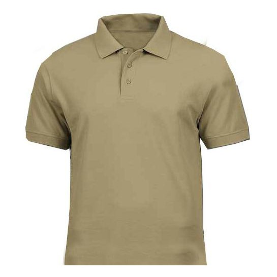 promo polo coklat susu polo shirt pria polos - coklat susu, m terbaru