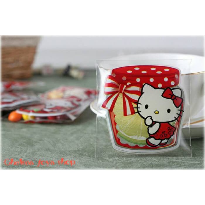 

Plastik bungkus kue- cookies- permen- roti- asesoris- fancy/7x7cm.