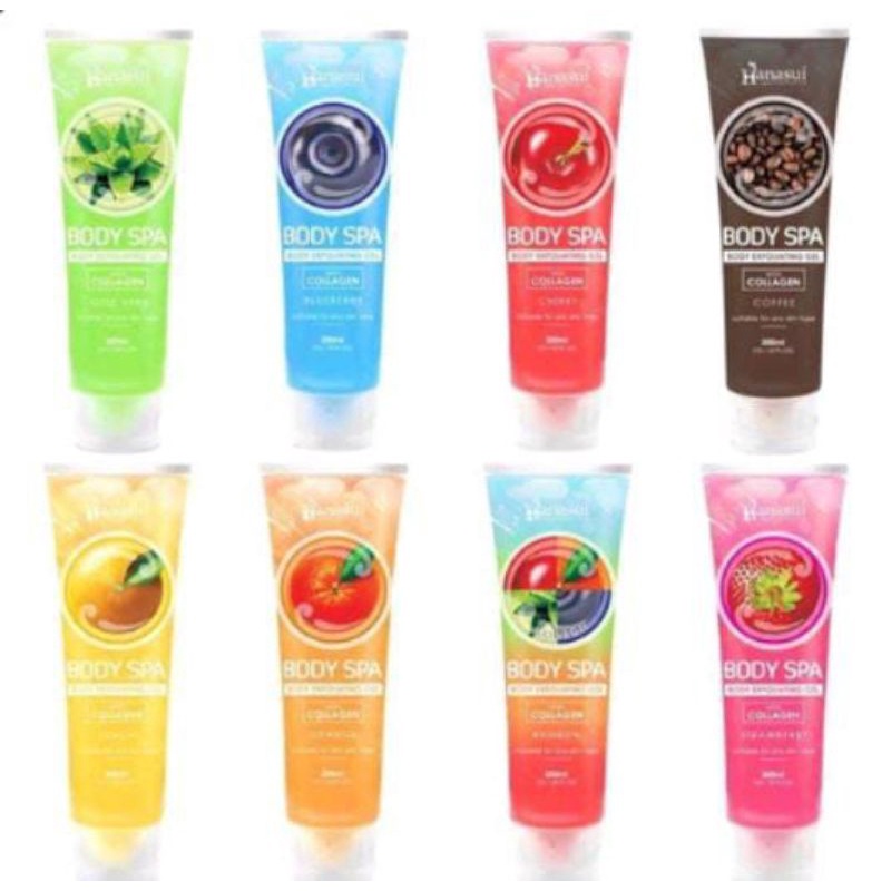 HANASUI BODY SPA PEELING GEL PENGHILANG DAKI BPOM