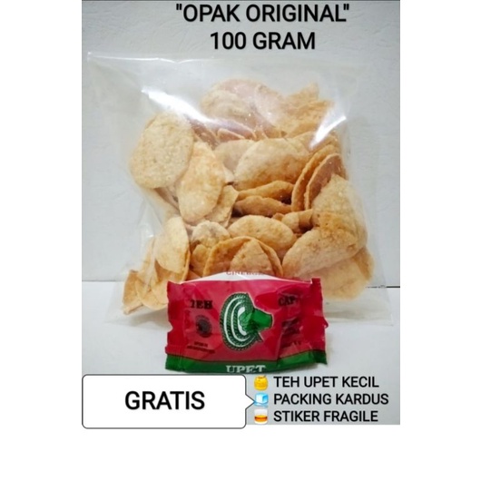 

Cemilan Opak Original Khas Cirebon