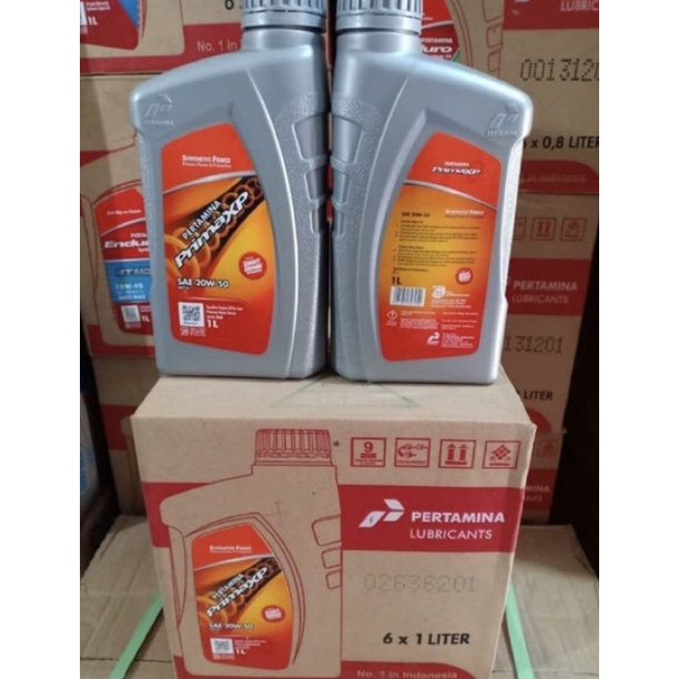 OIL PERTAMINA PRIMA XP API SAE 20W-50 1 liter