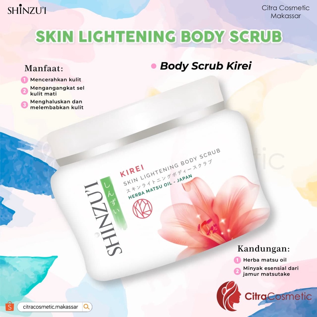 Shinzui Body Scrub 200gr