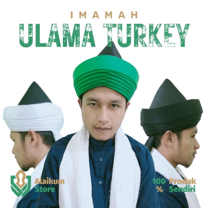 Imamah permanen  imamah ulama turki langsung pakai tanpa menggulung