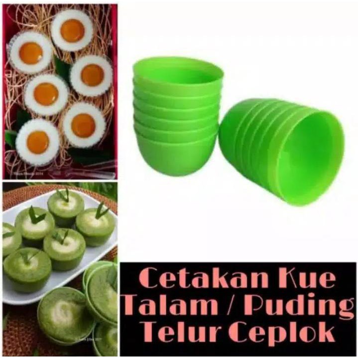 CETAKAN KUE TALAM KECIL/ KUE MANGKOK/ AGAR JELLY/ CANGKIR CUCING