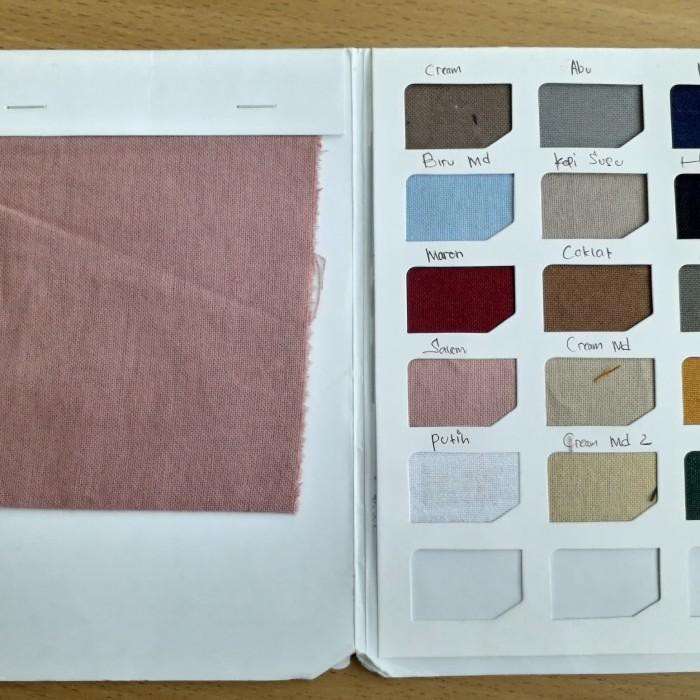 Cotton | Kain Katun Linen Bangkok Ecer Rollan Terbaru Ready Stock