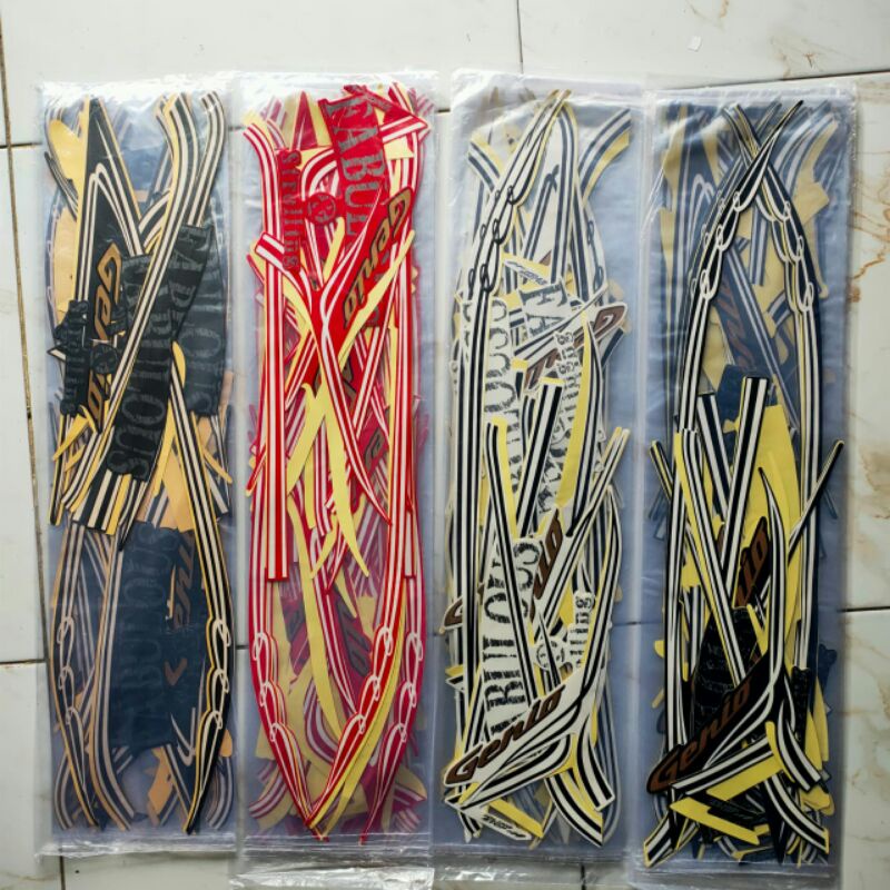 striping Honda genio 2021