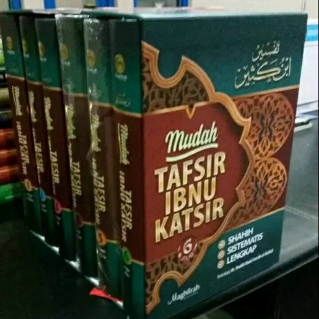 [BEBAS PILIH] BUKU MUDAH TAFSIR IBNU KATSIR - TAFSIR IBNU KATSIR EDISI 1 2 3 4 5 6 - TAFSIR LENGKAP - Dr SHALAH ABDUL FATTAH AL KHALIDI [ORIGINAL]