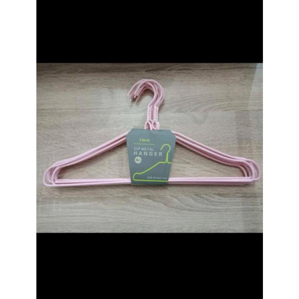 Hanger Kawat Besi | Gantungan Kawat | Hanger Anti Karat Warna Warni
