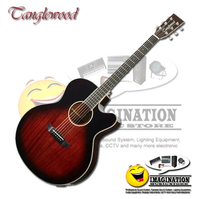 Tanglewood TW4E SJ AVB Winterleaf Jumbo Acoustic Electric Guitar