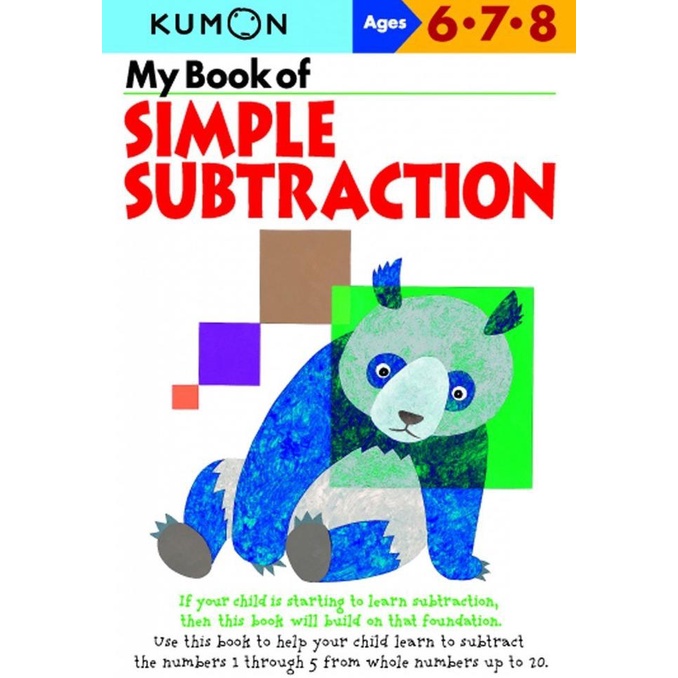 

Promo Buku Anak - Kumon - My Book Of Simple Subtraction