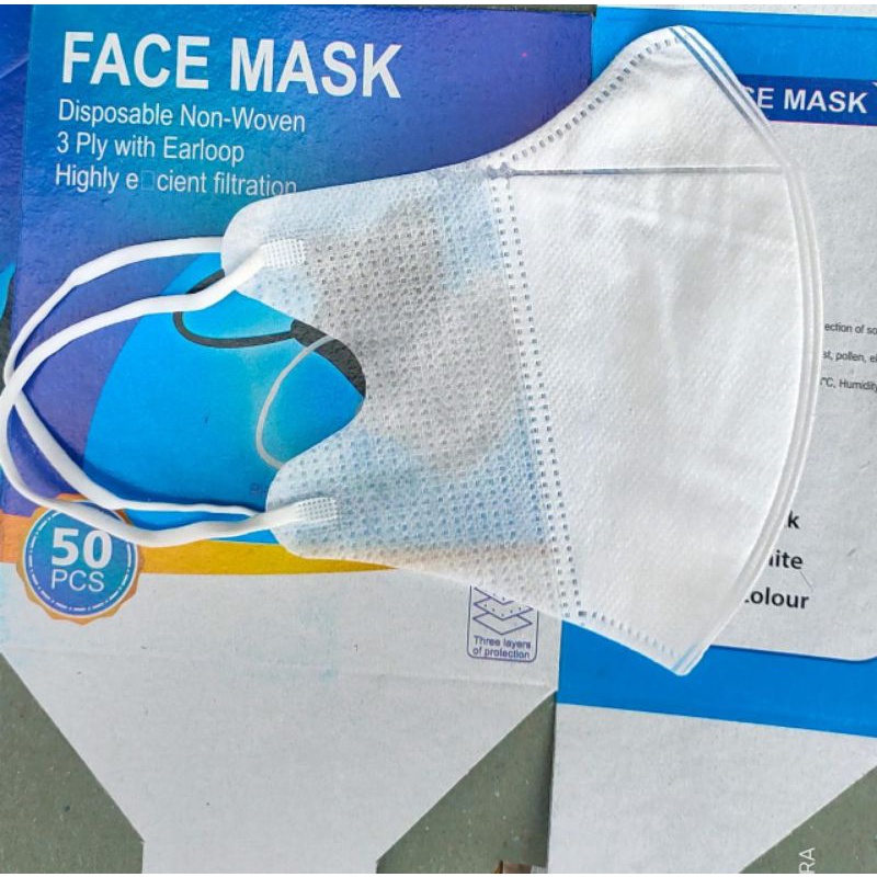 .MASKER duckbill isi 50pcs non box