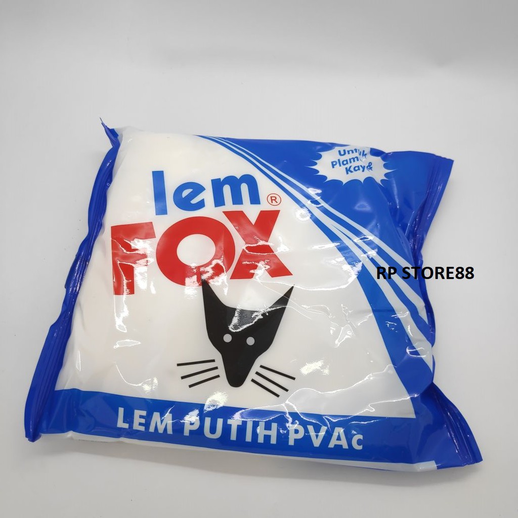 

LEM FOX PUTIH BUNGKUS 350GR - LEM KAYU - LEM KERTAS - LEM SERBAGUNA