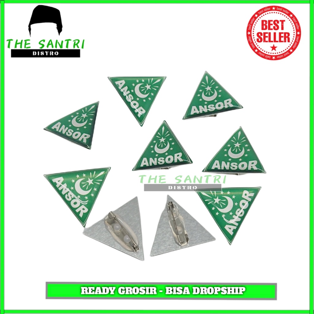 Bros Ansor Resin / Lencana Ansor / Pin Ansor Resin / Pin Terompah Ansor