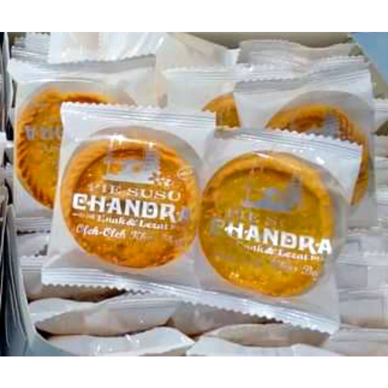 PIE SUSU CHANDRA 25 PCS(ORIGINAL) Kemasan isi 25 pcs.Pie Susu Bali.