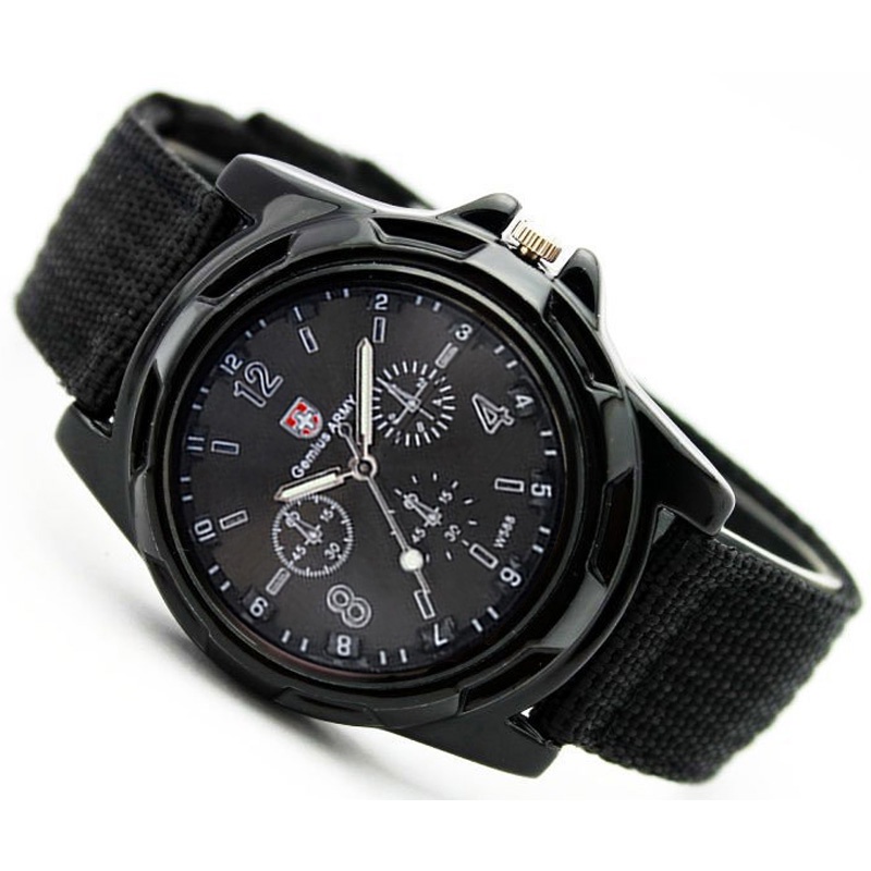 Jam Tangan Pria / Jam Tangan Militer / Jam Tangan Army / Jam Tangan Sport Pria GEMIUS ARMY Tali Strap Rugged