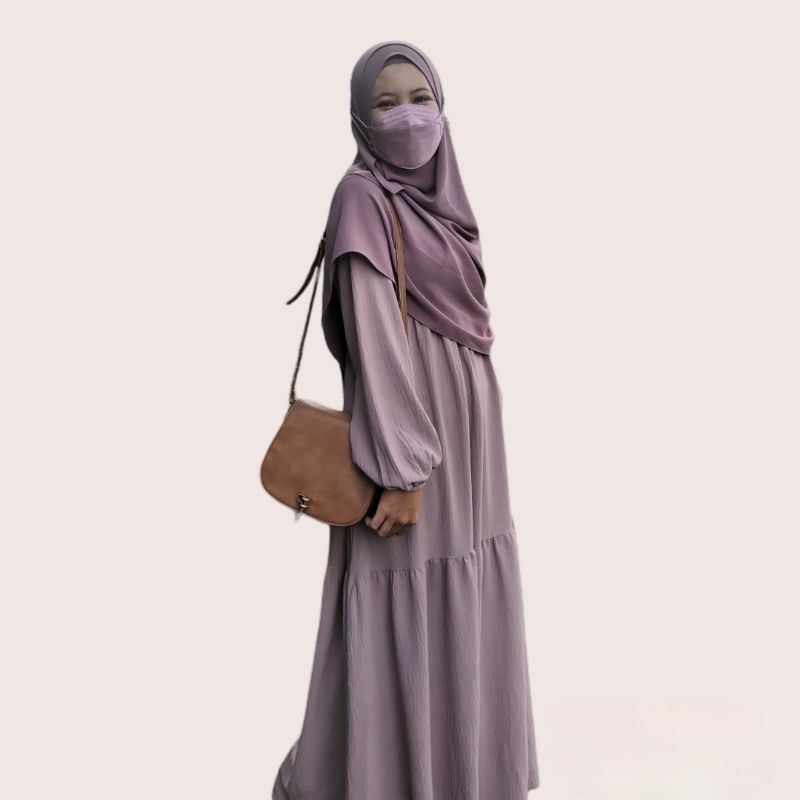 Pashmina air flow crinkle ori premium