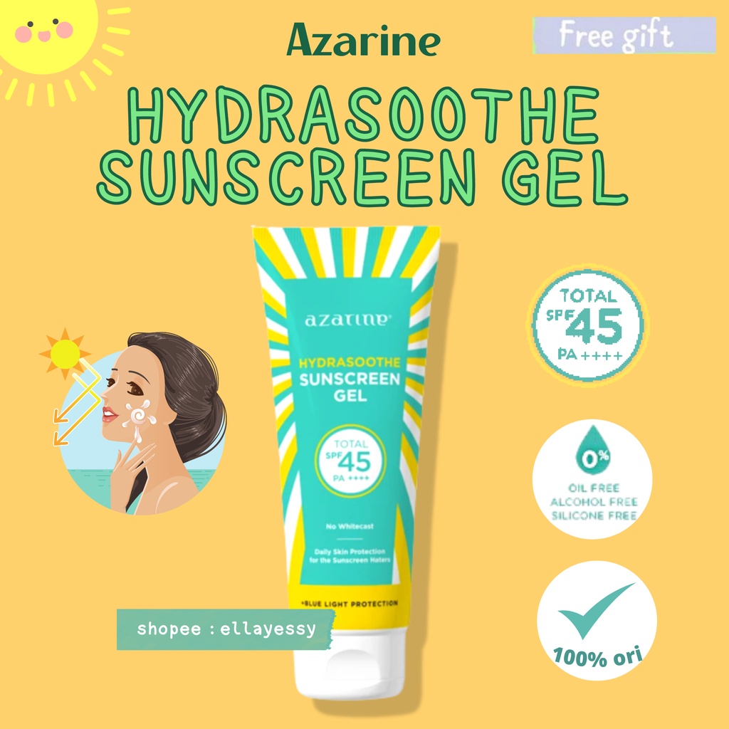 azarine hydrasoothe sunscreen gel SPF 45++++