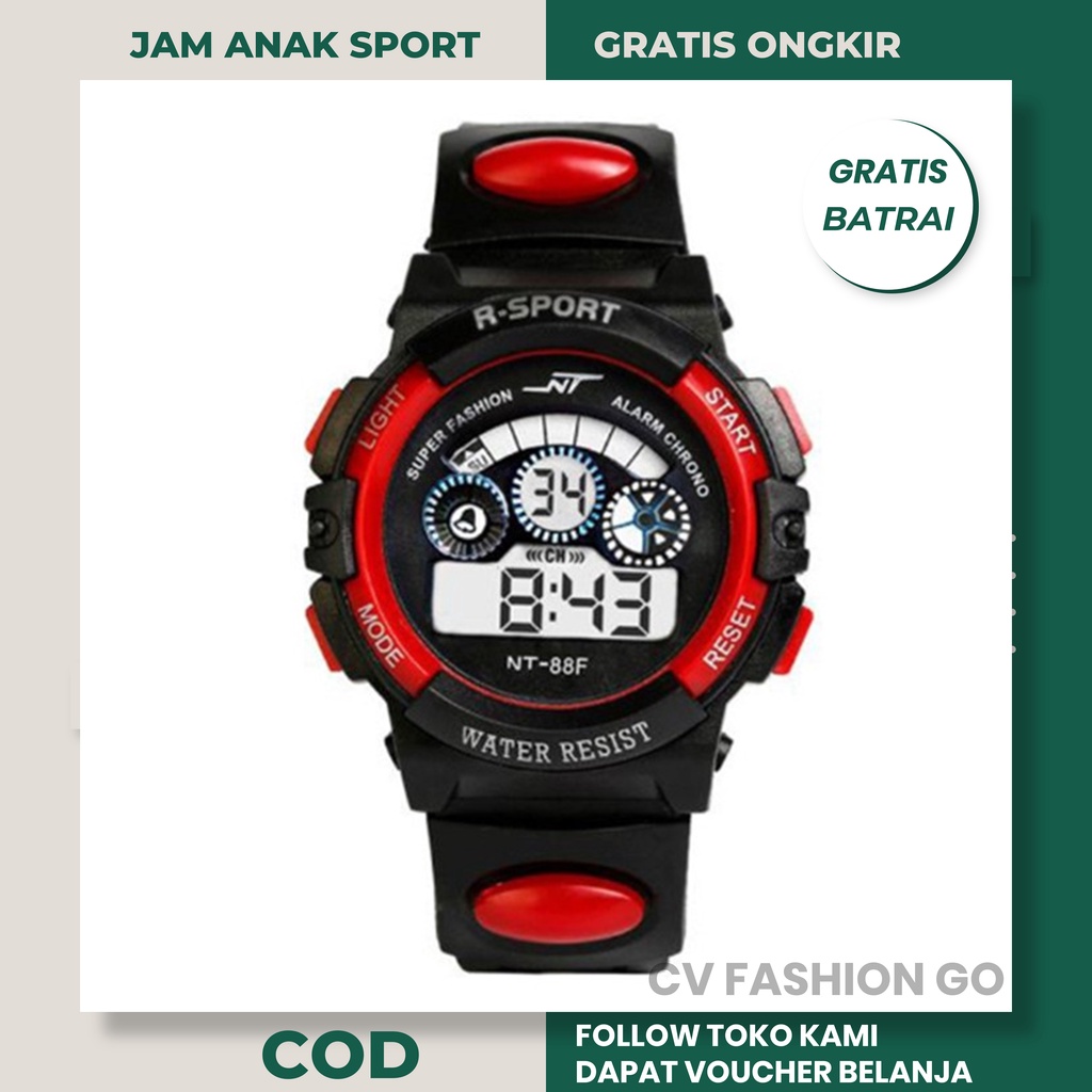 Jam tangan pria anak kecil anti air murah original kekinian terlaris import keren waterproof ori