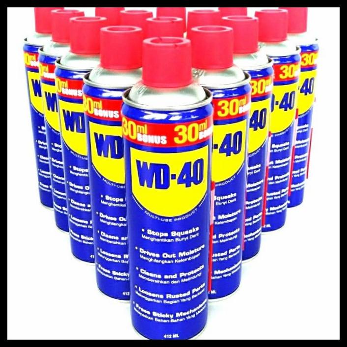 Wd-40 / Wd40 / Wd 40 412Ml Original Made In Usa Kode 1192