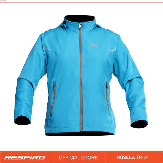 READY [BISA COD] Respiro Rosela R1 Purple | Jaket Motor Harian Wanita Anti Angin