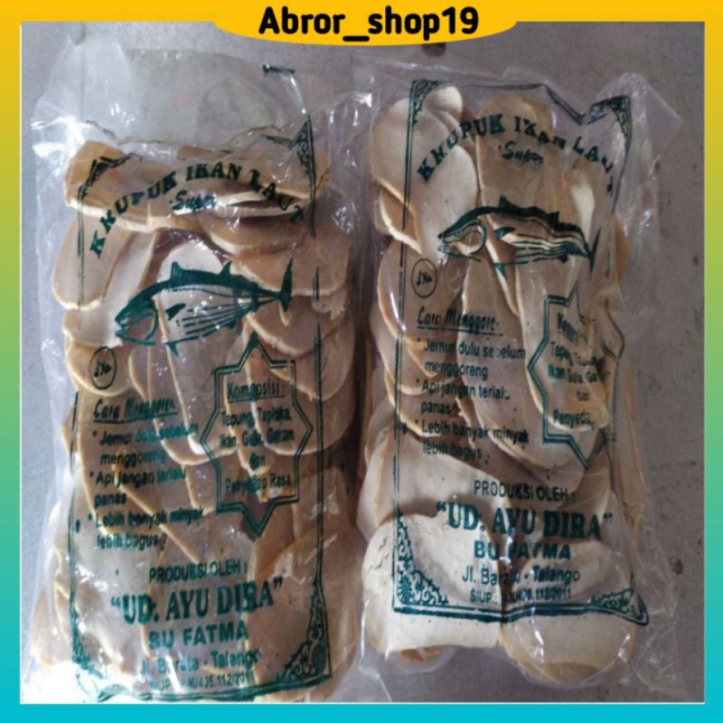 Jual Kerupuk Ikan 500 Gram Premium Krupuk Ikan Khas Madura Shopee