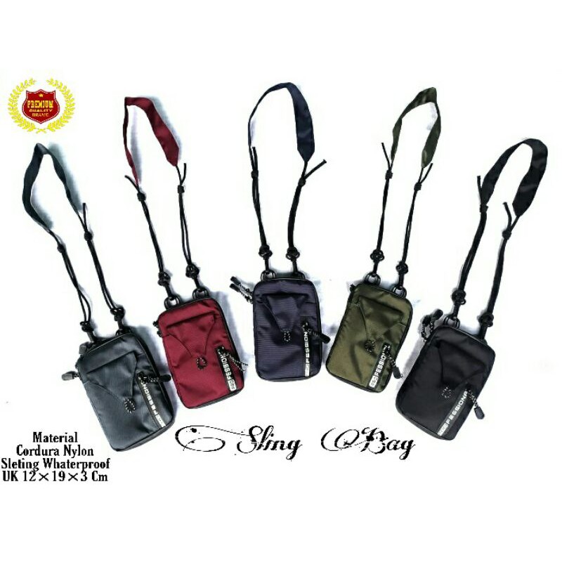 SLING BAG MINI TAS SELEMPANG MINI DOMPET PRIA TAS HP TAS KECIL KEREN HAND BAG SLINGPHONE TAS LEHER