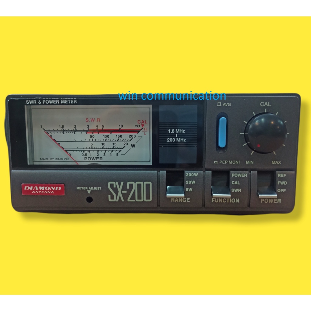 Original Diamond Powermeter Swr meter SX200