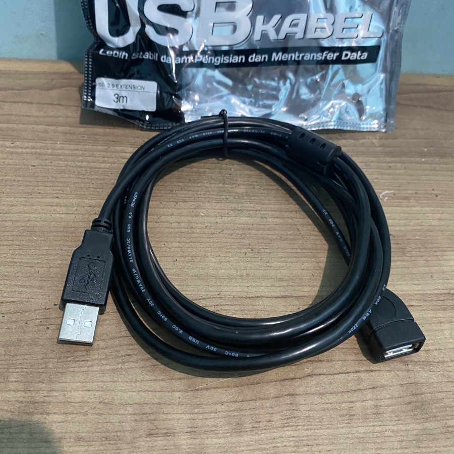 Kabel USB 2.0 Extension 3M - USB Extender Perpanjangan 3 Meter Howell