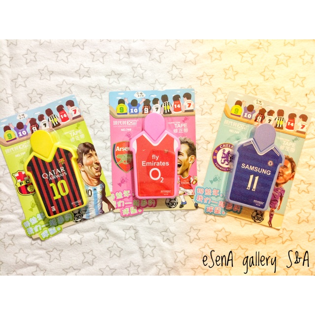 

Correction tape / tipex kertas baju bola