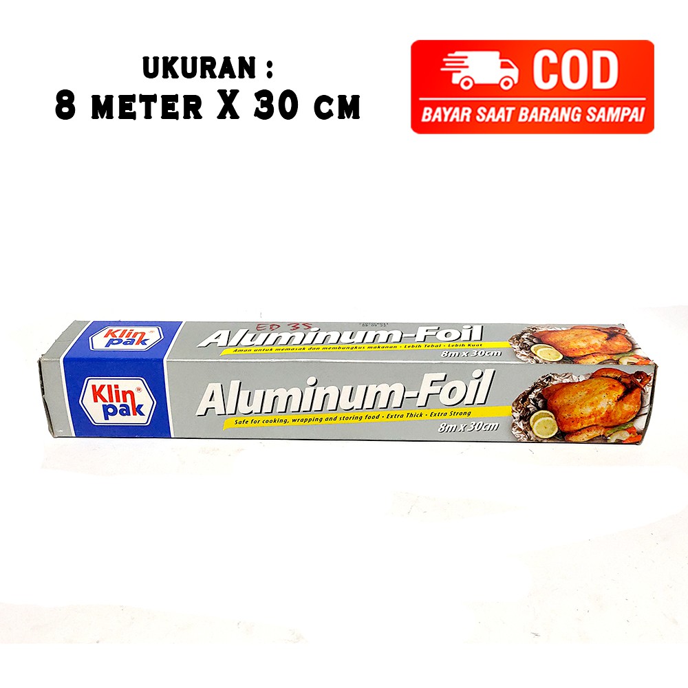 ALUMINIUM FOIL BOX BAGUS 30 CM x 5 METER