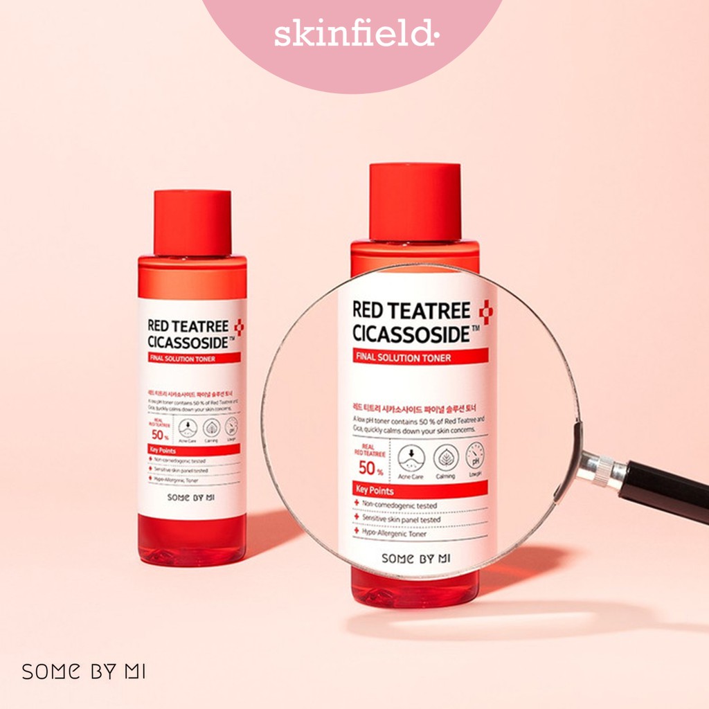 Some By Mi Red Tea Tree Cicassoside Final Solution Toner 150ml [ORI 100%]