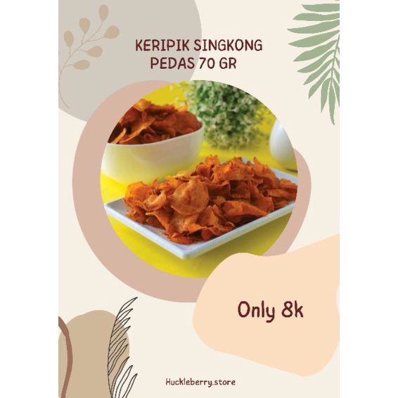 

Keripik singkong pedas khas Tasikmalaya